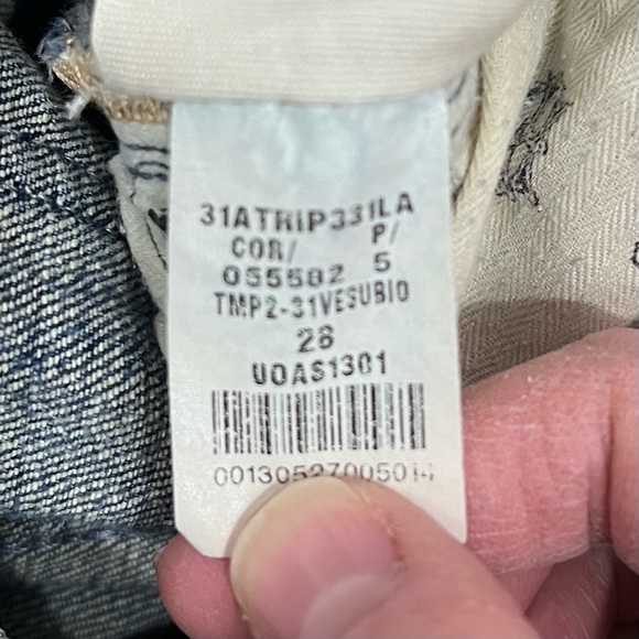 Anthropologie Pilcro and the Letterpress Mid Rise Faded Straight Leg Jeans - Picture 7 of 8